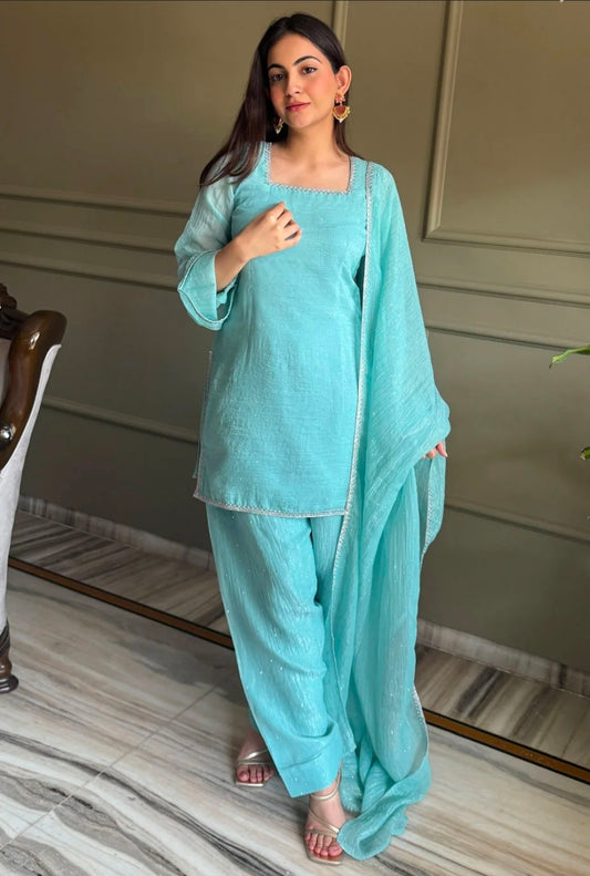 Beautiful Ready to wear Suit || 3Pcs Set ||