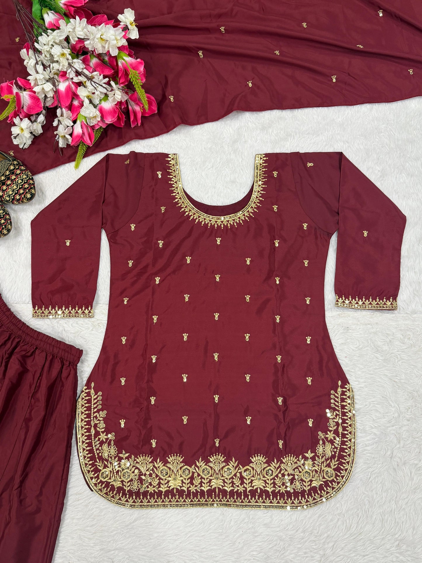 EriWaystyles Presenting New Designer party wear Plazzo Set ||