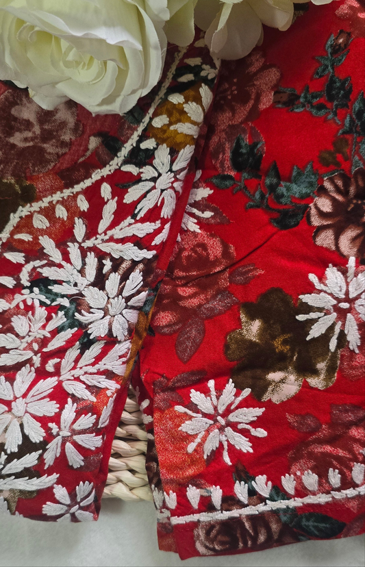 Luckhnowi Chikankari | Rayon print 2pcs set |