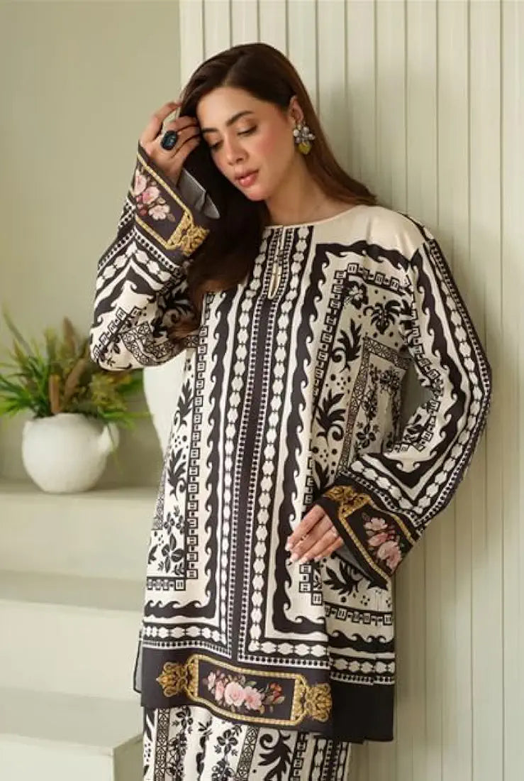 Digital printed Cord Set | 2pcs Set