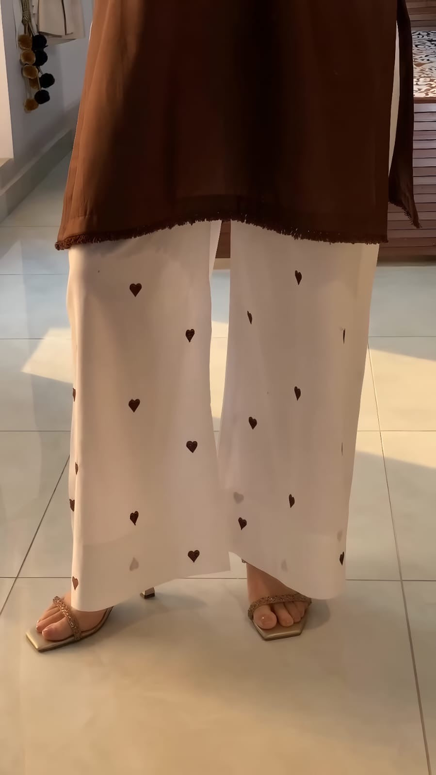 Launching Trendy Hania Amir cord set || 2Pcs Set || Plazzo Style