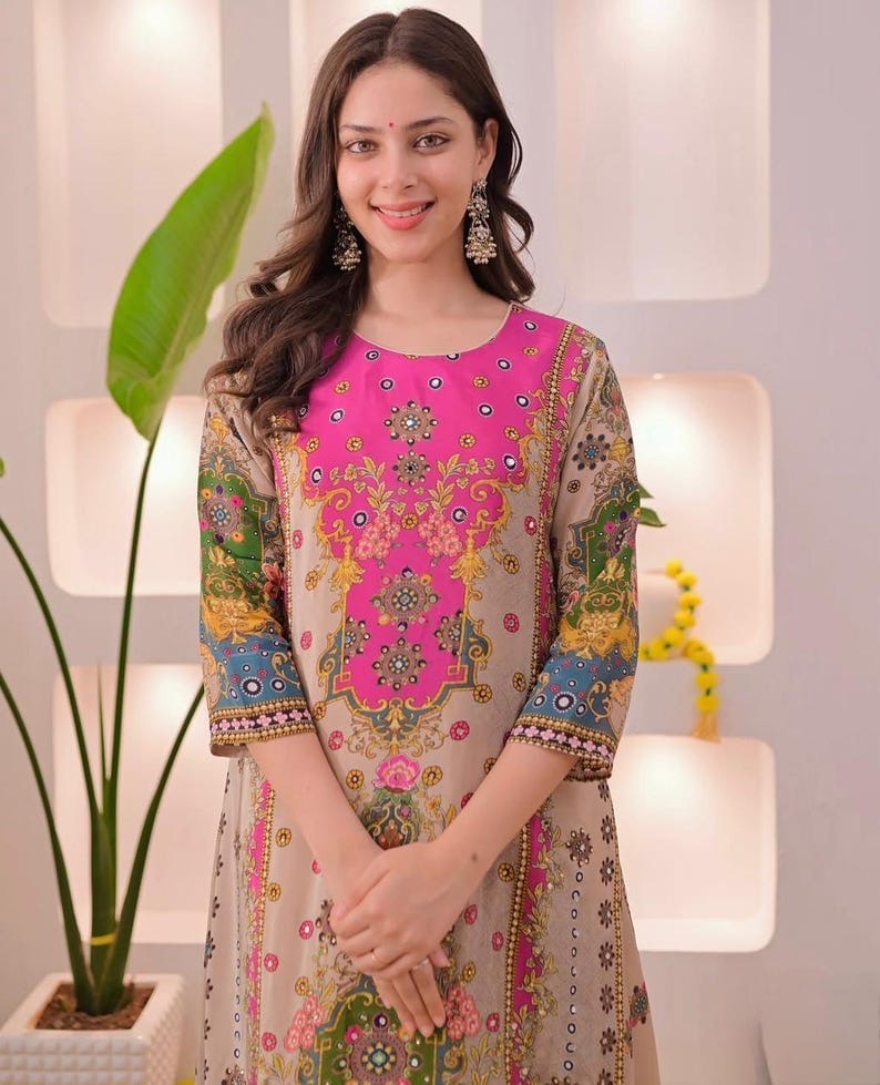 Beautiful Designer Suit || 3Pcs Set ||