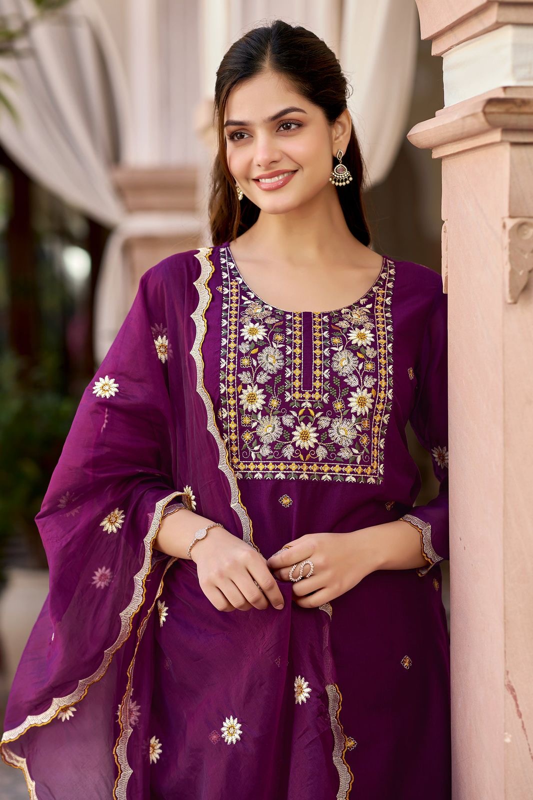 Beautiful Rayon Suits | Stitched Suits| 3Pcs Set |