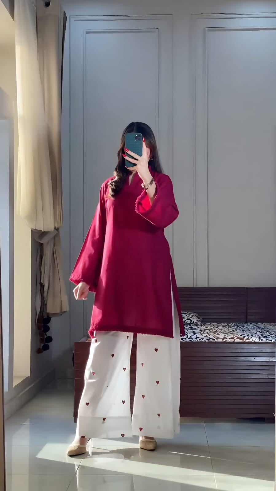 Launching Trendy Hania Amir cord set || 2Pcs Set || Plazzo Style