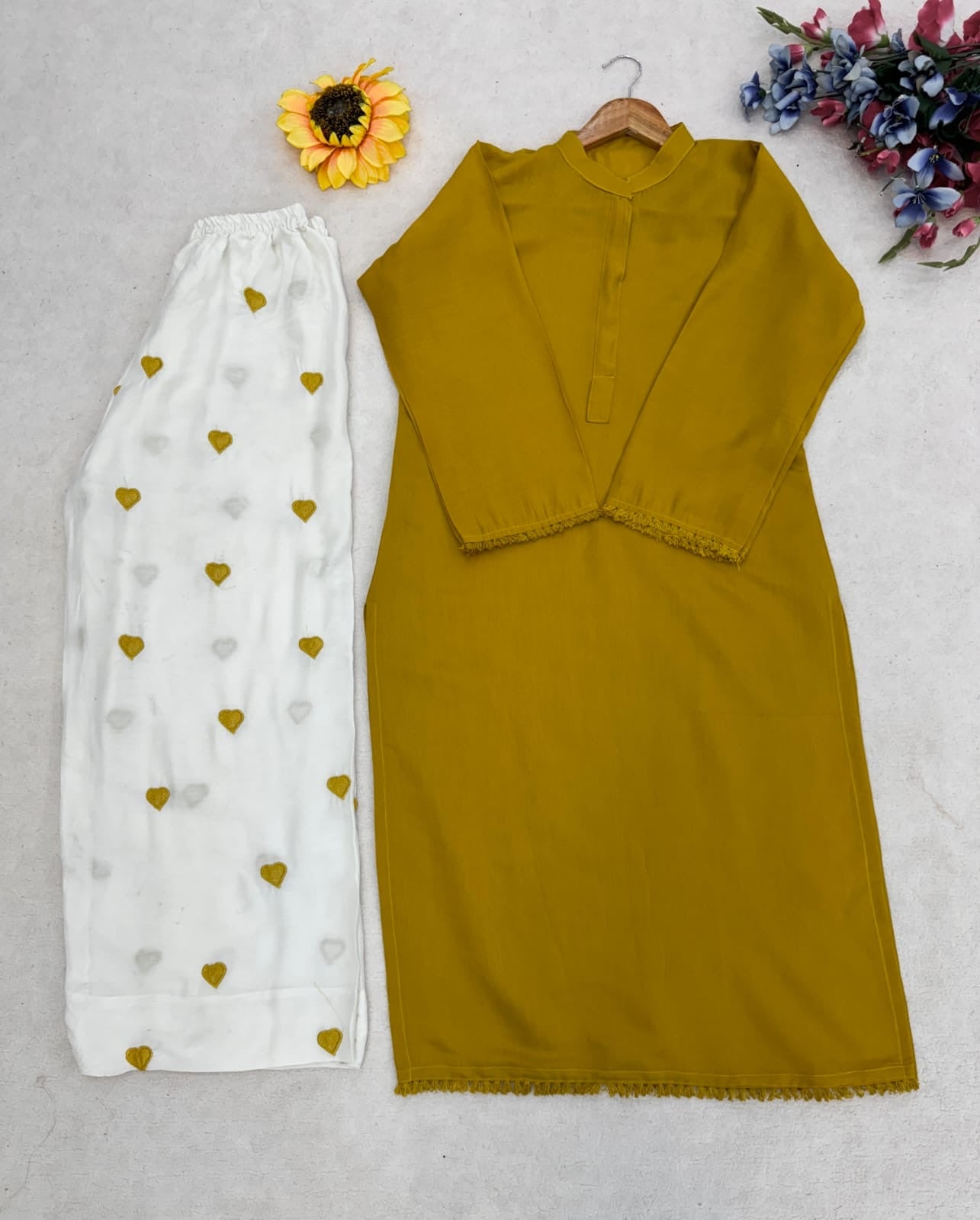 Launching Trendy Hania Amir cord set || 2Pcs Set || Plazzo Style