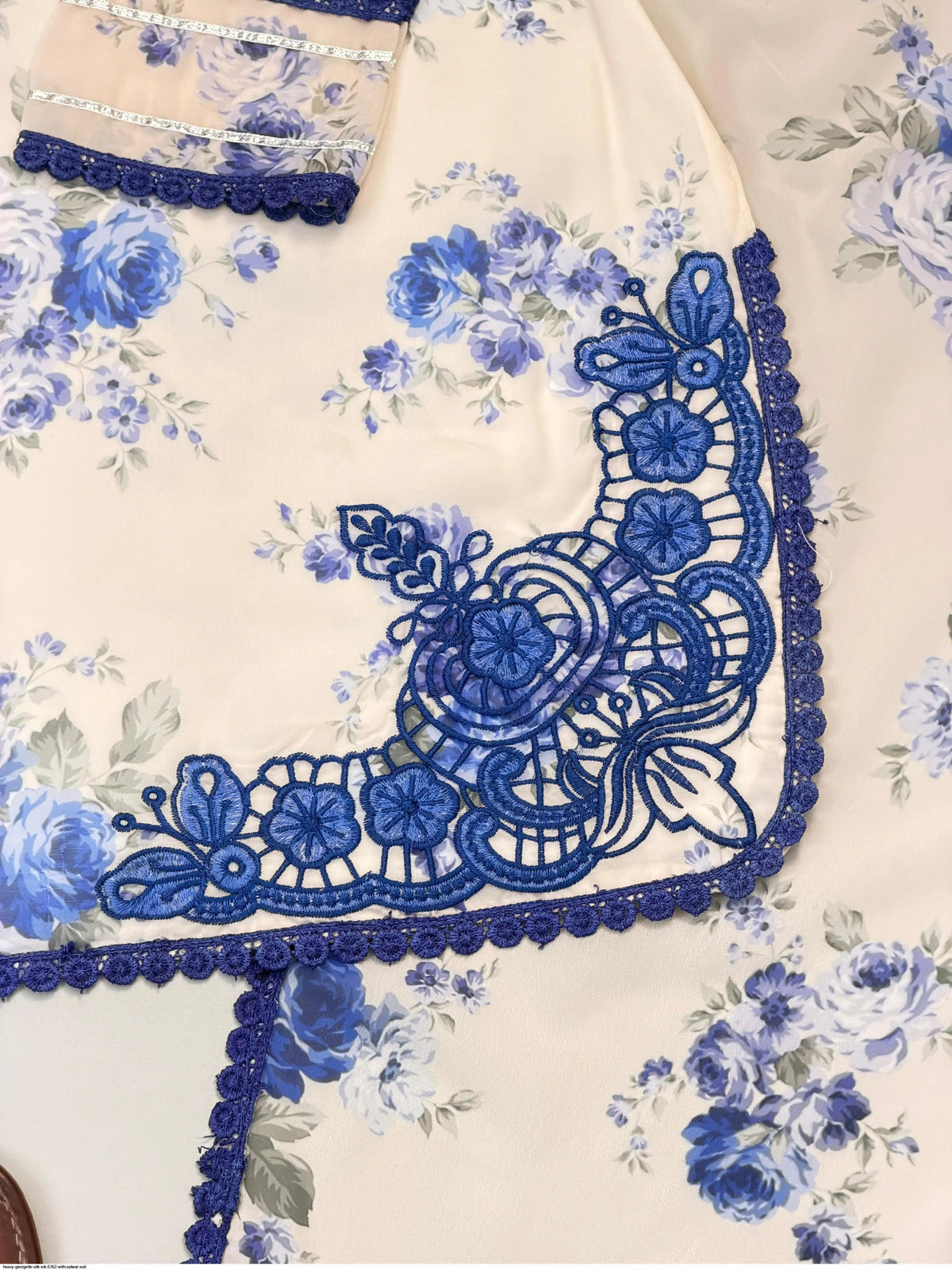 Elegant Design plazo Set || Embroidery Georgette 3Pcs Set||