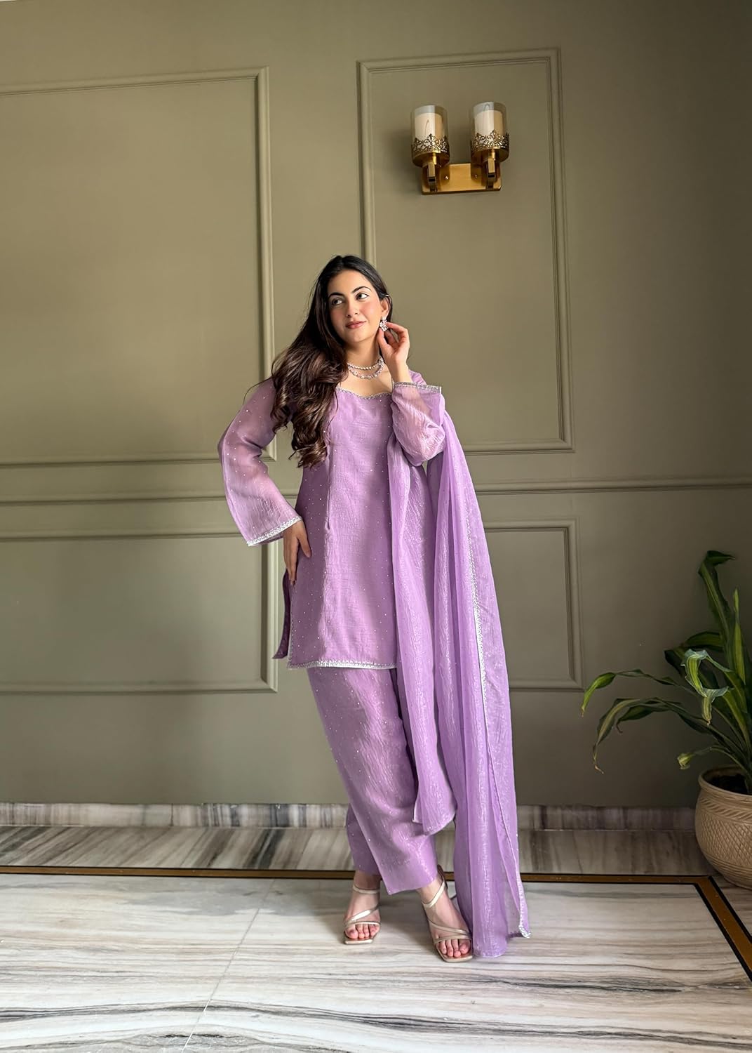 Beautiful Ready to wear Suit || 3Pcs Set ||