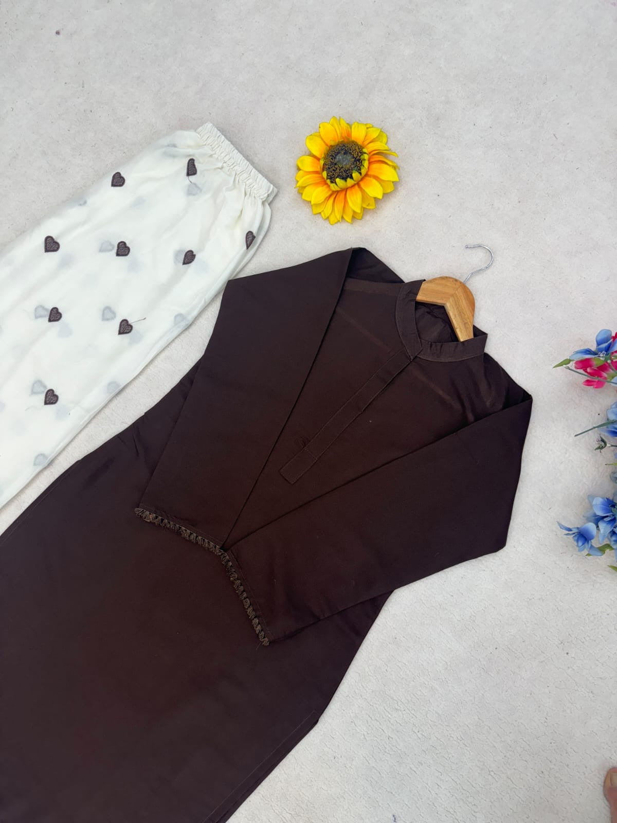 Launching Trendy Hania Amir cord set || 2Pcs Set || Plazzo Style