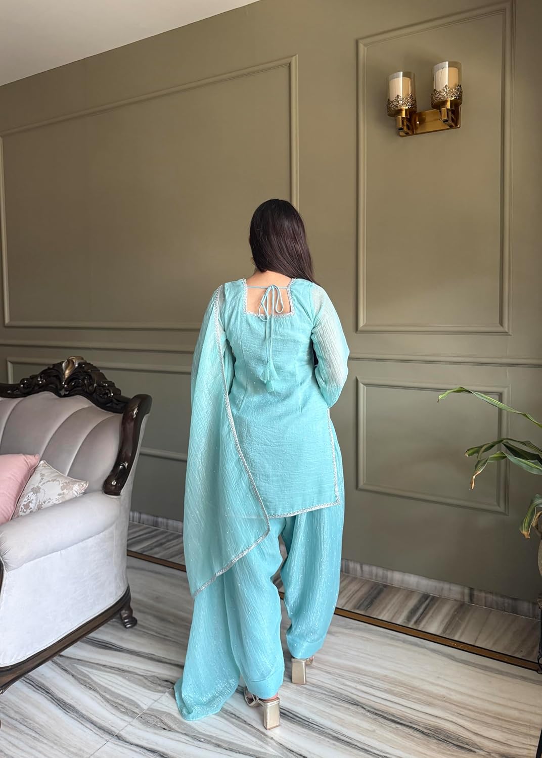 Beautiful Ready to wear Suit || 3Pcs Set ||
