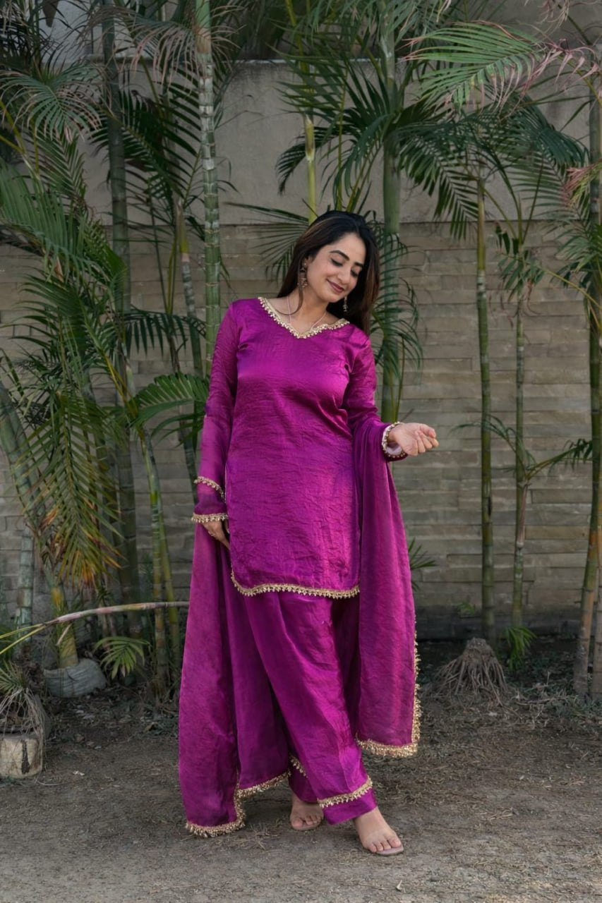 Beautiful Designer Farshi Salwar Collection || Farshi Suit || 3Pcs Set ||