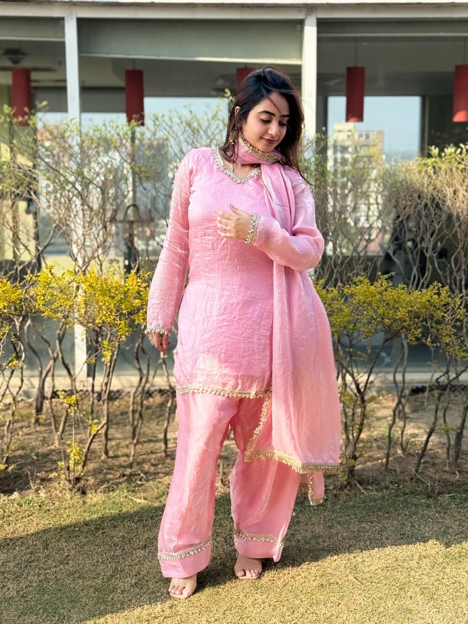 Beautiful Designer Farshi Salwar Collection || Farshi Suit || 3Pcs Set ||