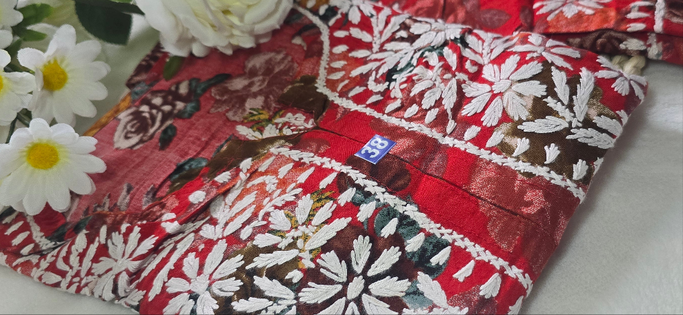 Luckhnowi Chikankari | Rayon print 2pcs set |