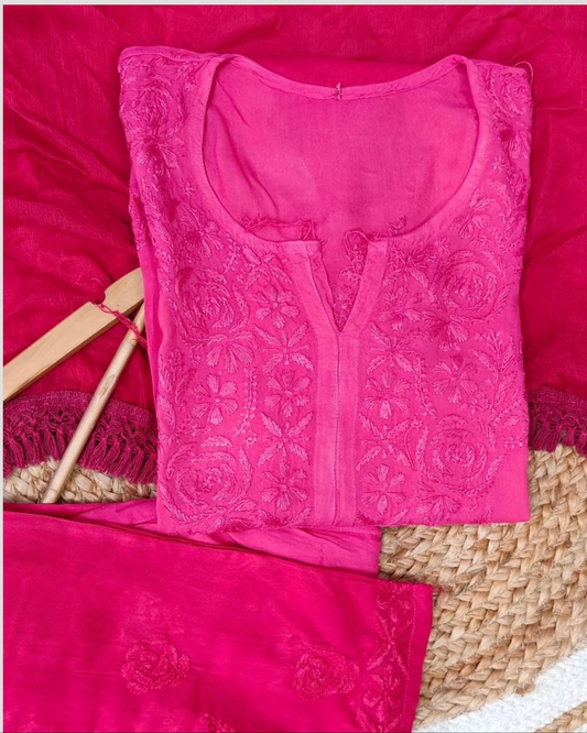 Luckhnowi suit 3pcs set :