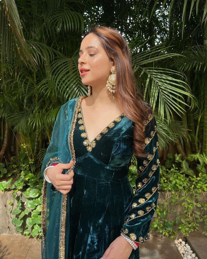 Velvet set | Designer Wear | Elegant 3Pcs Set |